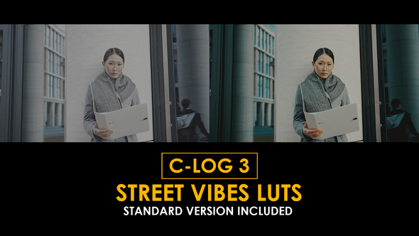 C-Log3 Street Vibes and Standard Color LUTs