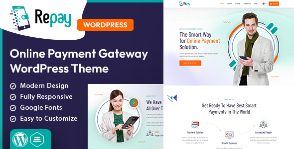 Repay | Payment Gateway WordPress Theme