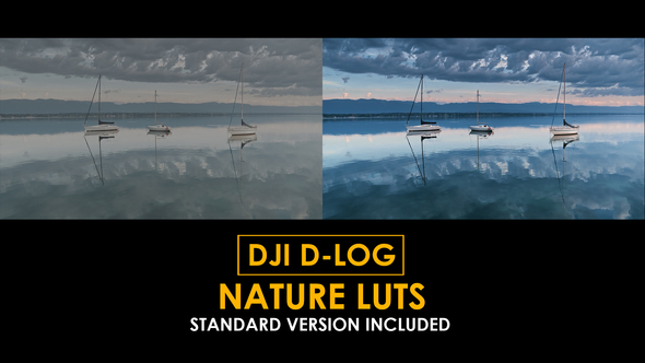 D-Log Nature Color LUTs