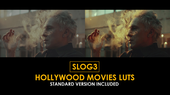 Slog3 Hollywood Movies and Standard Color LUTs