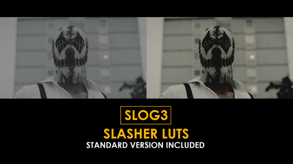Slog3 Slasher and Standard Color LUTs
