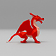 Dragon low poly - 3DOcean Item for Sale