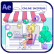 Shopping And Finance Explainers for After Effects - VideoHive Item for Sale