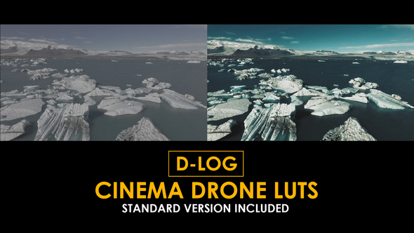 D-Log Cinema Drone Film LUTs