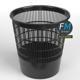 Perforated plastic trash bin 1 - 3DOcean Item for Sale