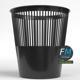 Perforated plastic trash bin 2 - 3DOcean Item for Sale