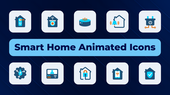 Smart Home Animated Icons