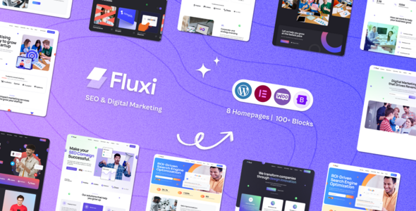 Fluxi - SEO & Digital Marketing AgencyTheme