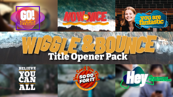 Wiggle & Bounce Title Opener