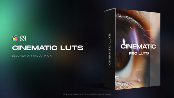 Cinematic LUT Bundle for Final Cut Pro X alt