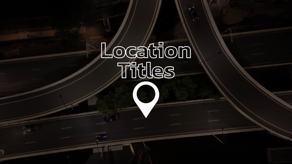 Location Titles | FCPX & Apple Motion alt
