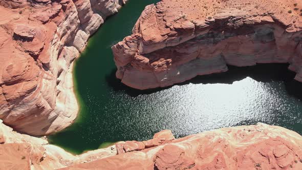 Aerial View of the Colorado River 