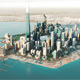 Doha City Qatar - 3DOcean Item for Sale