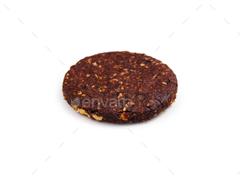 Oatmeal Cookies on White Background