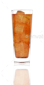 orange fruit cocktail drink