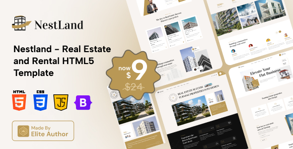 NestLand – Real Estate HTML5 Template