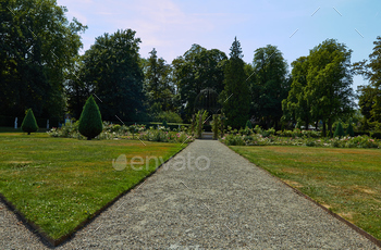 Garden at the Castle de Haar