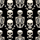 2D skull patter tile texture - 3DOcean Item for Sale