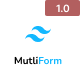 MultiForm - Tailwind CSS Form Section HTML Template - CodeCanyon Item for Sale