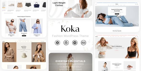 KoKa - Elementor Multipurpose WooCommerce Theme