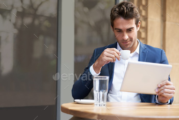 Reading online with an expresso