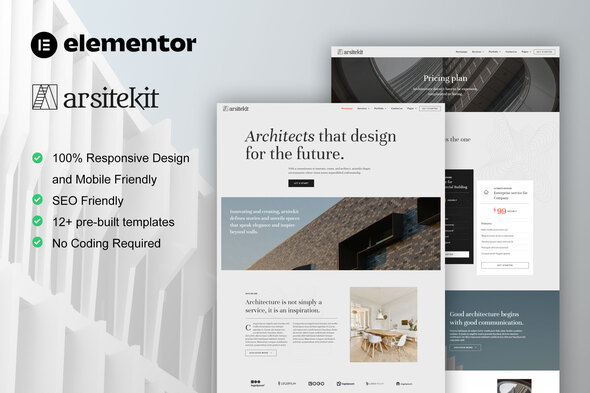 ArsiteKit - Architecture & Construction Elementor Pro Template Kit