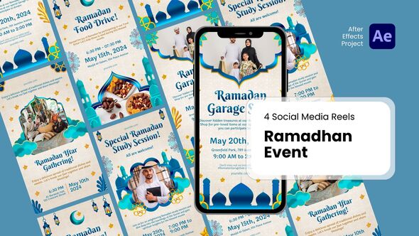 Social Media Reels - Ramadhan Event Effect Templates
