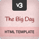 The Big Day - Responsive One-Page Wedding Template - ThemeForest Item for Sale