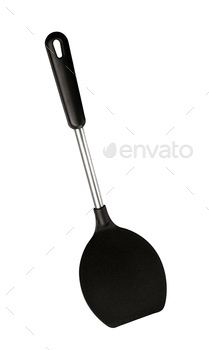 Plastic kitchen utensil isolated