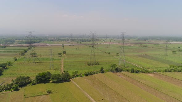 High Voltage Power Line