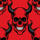 2D skull Devil pattern tile texture - 3DOcean Item for Sale
