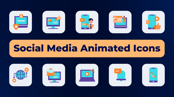 Social Media Animated Icons