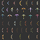 40 Fantasy Battle Bow Collection - 3DOcean Item for Sale