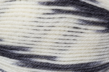 Threads densely reeled up on the coil