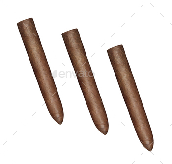 cigars isolated