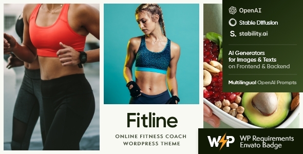 FitLine — Online Fitness CoachTheme