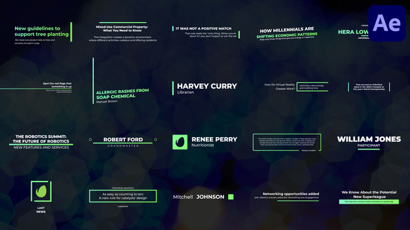 Hera Lower Thirds | After Effects alt