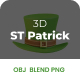 St. Patrick's Day 3D Illustration - 3DOcean Item for Sale