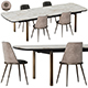Mirage Dining Set By Cantori - 3DOcean Item for Sale