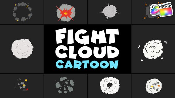 Fight Cloud Cartoon | FCPX