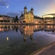 Cathedral Lucerne Switzerland TIMELAPSE - VideoHive Item for Sale