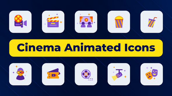 Cinema Animated Icons