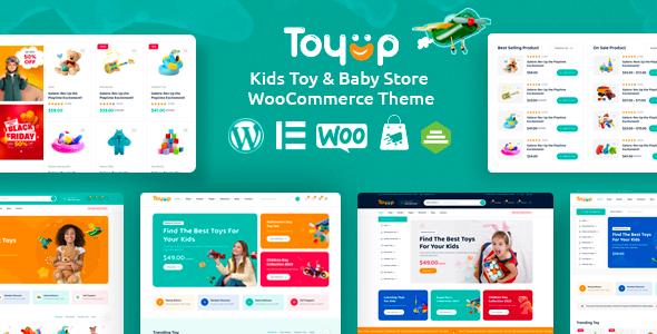 Toyup - Kids Toys Store WooCommerceTheme