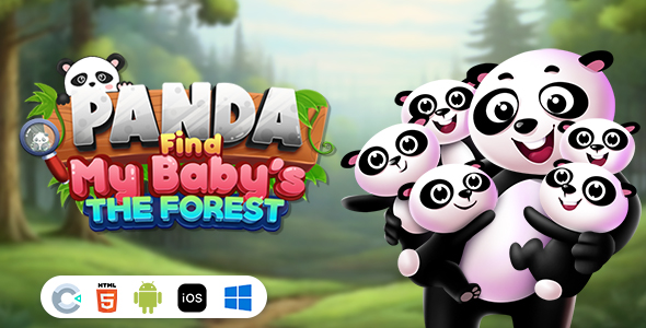 codecanyon-51042190-Panda Rescue My Baby – The Forest [ Construct 3 , HTML5 ].zip