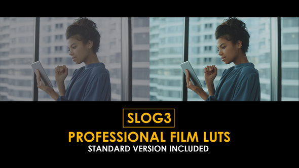 Slog3 Professional Film and Standard LUTs
