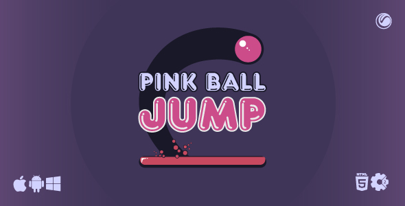 Pink Ball Jump | HTML5 Construct Game