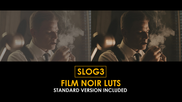 Slog3 FIlm Noir LUTs and Standard Color LUTs alt