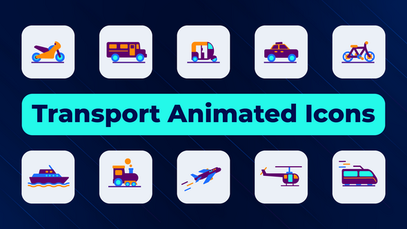 Transport Animated Icons