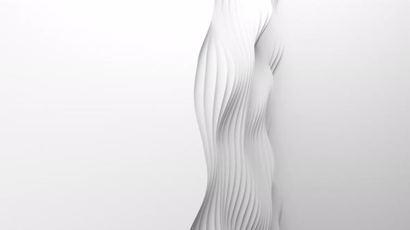 Paper Cut Abstract Animation Background Loop