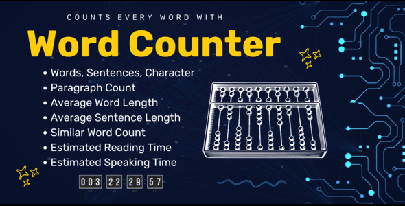 All-in-One Word Counter Tool for Blogger